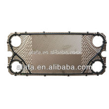 M10B placa y junta, placa de extremo del intercambiador de calor